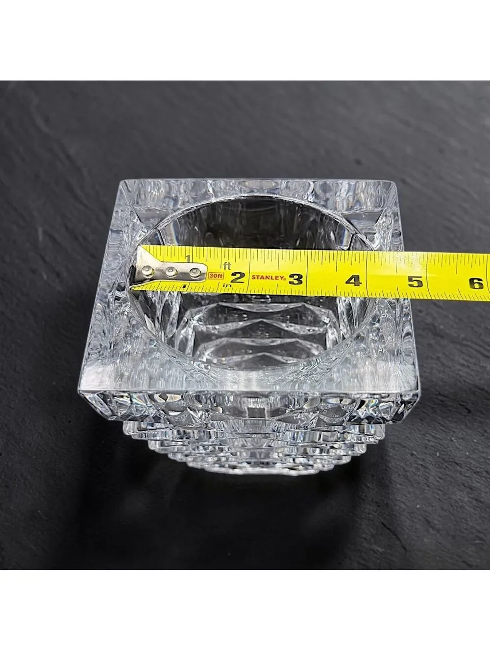 Vintage Mikasa Arctic Ice Crystal Vase 10